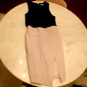 Veronica Beard Mixed Media Dress 2